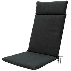 Madison Hochlehner-Auflage Canvas Eco+ Mischgewebe Dark Grey