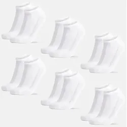 BAMBOO KURZSOCKEN - Weiß - 6-Pack