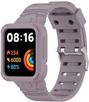 Everyday Crate Silicone Replacement Watch Band For Xiaomi Poco Watch Soft Comfortable Adjustable Strap roland Violet