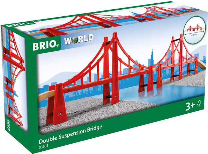 Coffret World : Double Pont Suspendu - BRIO