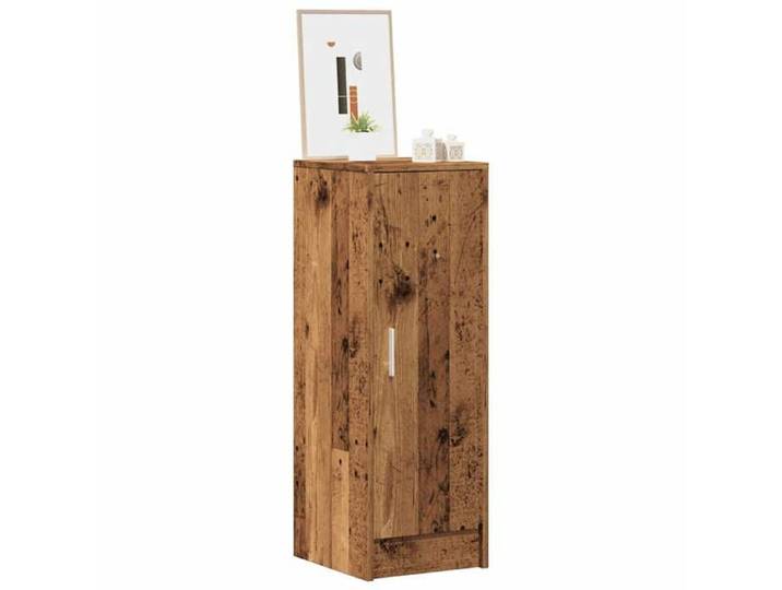 Armoire à chaussures vieux bois 32x35x92 cm bois d'ingénierie armoire de rangement de chaussures support à 856708