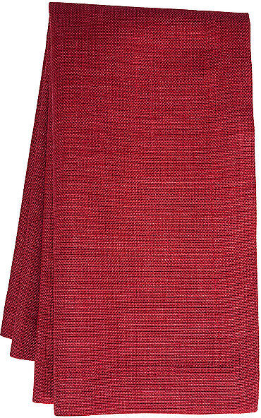 SANDER Tischdecke LOFT UNI rund 170cm Weinrot rot EG