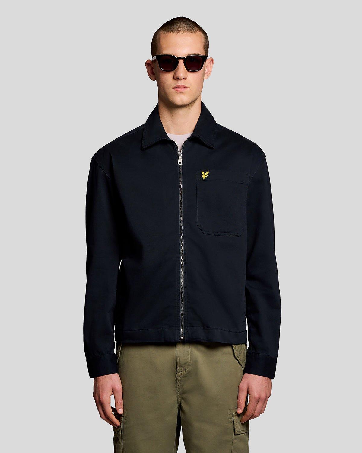 Leichte Enzym-Wasch-Overshirt