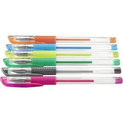 HAMA Gelschreiber-Set Glitter & Classic, 6er-Set