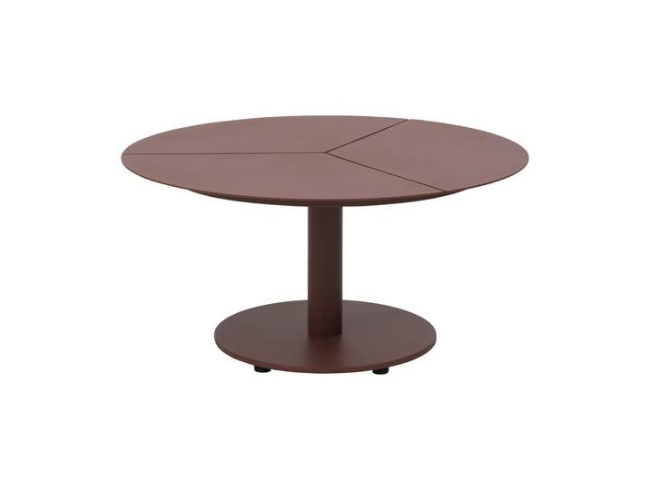 Brafab Peace Couchtisch Zin red, Ø80x40 cm