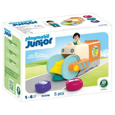 PLAYMOBIL 71774 JUNIOR: Spaßiges Müllsammelfahrzeug