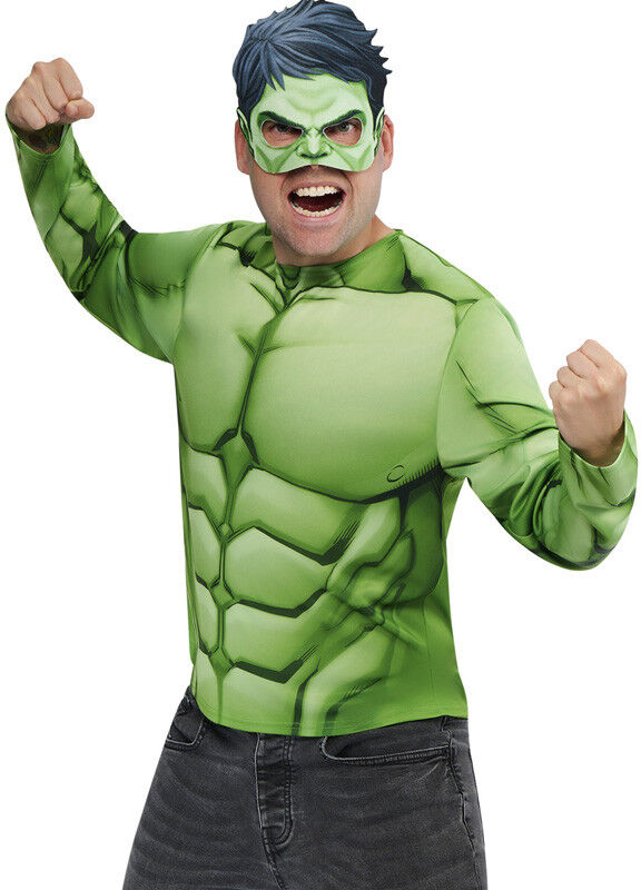 Top & Masque Adulte Taille M/L Hulk - Rubies