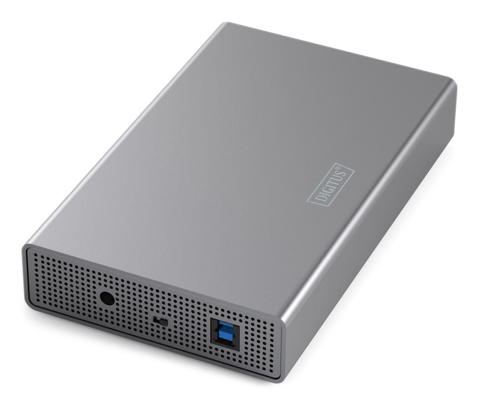 Digitus USB 3.0 Festplattengehäuse, 3,5", SATA, 16TB, Aluminium DA-71106-1