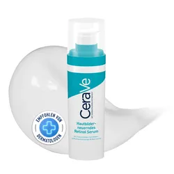CeraVe Hautbilderneuerndes Retinol Serum: Zur Milderung von Pickelmalen und vergrößerten Poren 30 ml