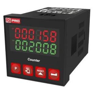 RS PRO Counter, 6 Digit, 48x48, 24V (8086614)