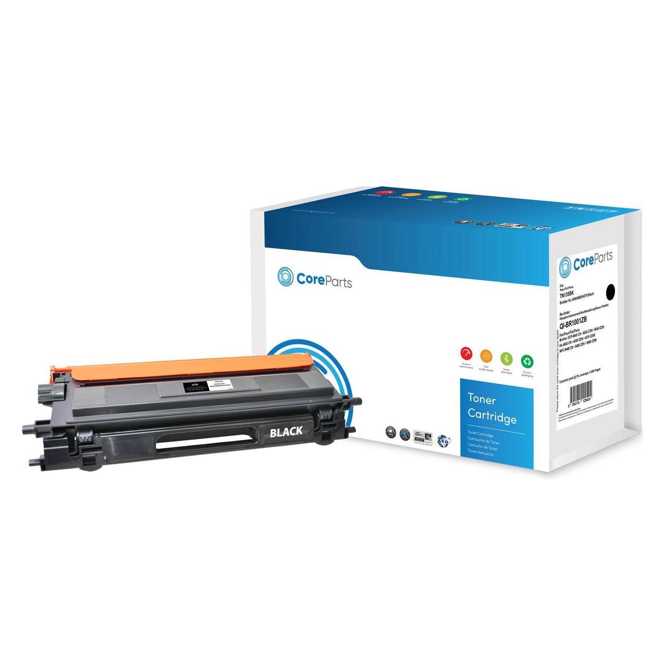 CoreParts Toner Black TN135BK (BK) (QI-BR1001ZB)