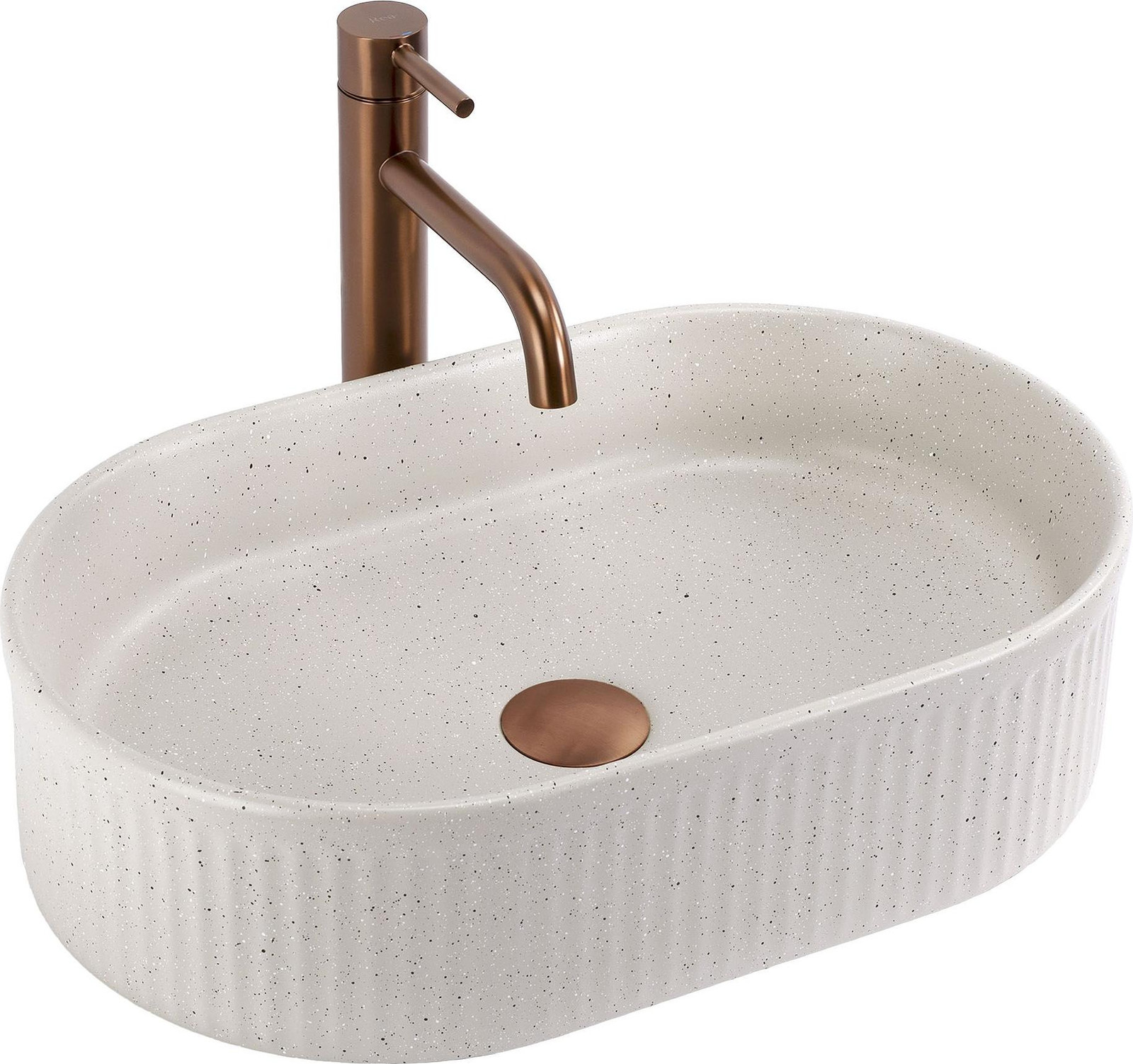 Rea Opzetwastafel Vanda Sandy countertop
