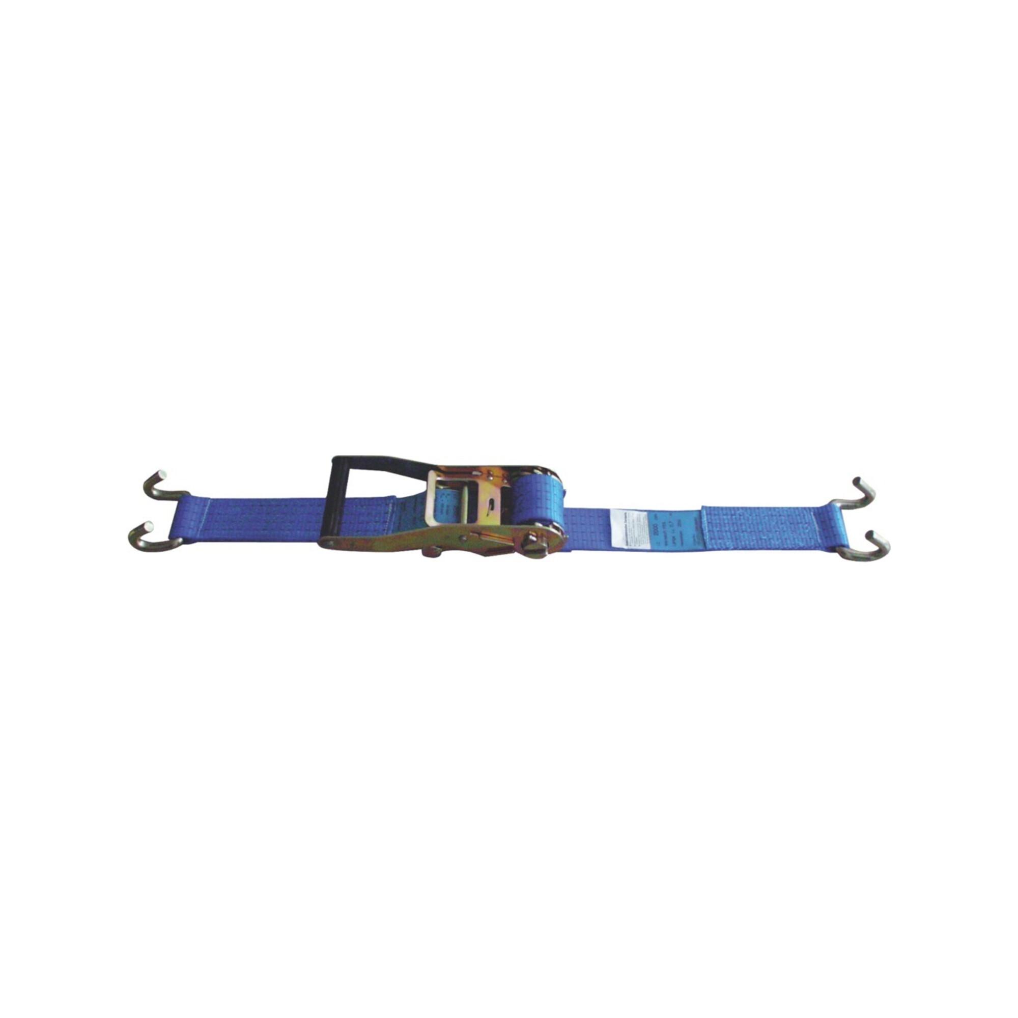R-Zurrgurt 2-tlg. R-Hak. L.6m B.50mm 2000-4000daN ; E/D/E