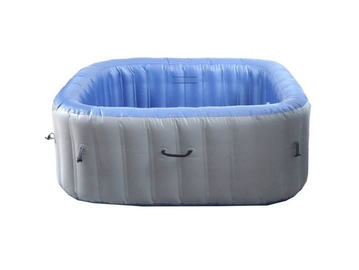 ERSATZ-WHIRLPOOL eckig Grau