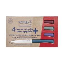 Opinel BON APPETIT+ GLAM Tafelmesser, 4-teilig (4 Stk., Besteck Set) (2197)