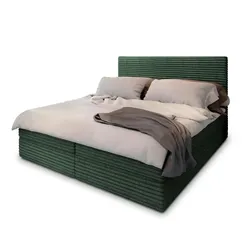 MASSENO Boxbett mit Bettkasten  ¦ grün ¦ Maße (cm): B: 160 H: 98