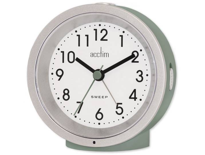 Wecker ACCTIM Quarzwecker Acctim , grün (grün, weiß), Wecker, Wecker