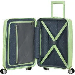 American Tourister Soundbox Spinner Expandable, Koffer, Grün