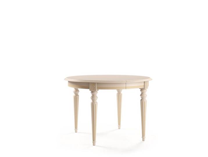 JVmoebel Esstisch Runder Esstisch aus Holz im klassischen Design, Made in Europa