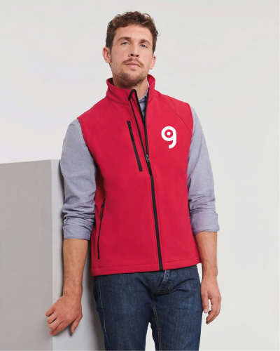 Gilet Softshell Uomo, Antivento, Vestibilità Regular Personalizzate o neutre Russell