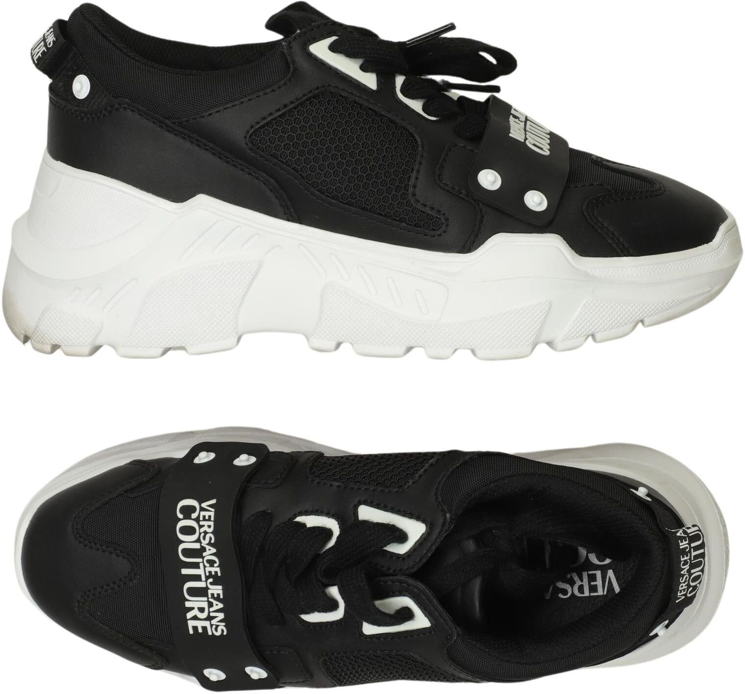 Versace Jeans Couture Herren Sneaker, Mehrfarbig, Gr. EU 39, kein / Etikett - Second Hand