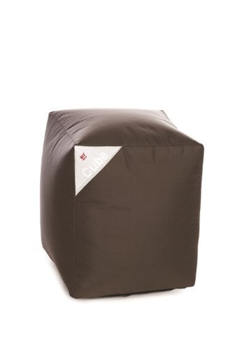 Sit On It Cube's Poef Zitzak voor volwassenen - Bruin - Faux leer