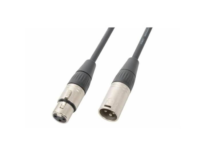PD Connex DMX Cordon DMX XLR Mâle/XLR Femelle - 25m - Idéal pour Contrôler vos Éclairages