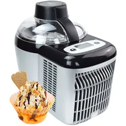 Selbstkühlende, Extrem leichte und Stromsparende Eismaschine GG-90W Frozen Yogurt Milchshake Maschin