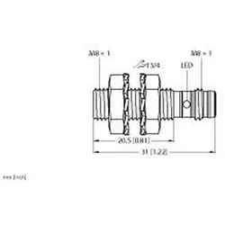 Turck Sensor BI2-EG08K-AN6X-V1131
