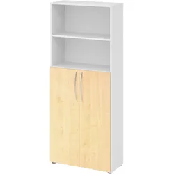 Bümö, Aktenschrank, basic Regalschrank (80 x 35 x 188 cm)
