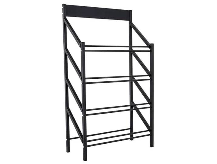 Robuster Präsentationsständer für Spülbecken, Metallständer Breitenverstellbarer, robuster Metallständer für Küchenspülen, Tragkraft 75–100kg(4-Tier Large)