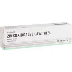 ZINKOXIDSALBE LAW 10% 50 g