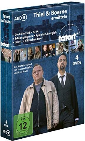 Samira Radsi - Tatort Münster - Thiel und Boerne ermitteln / Die Fälle 2018-2019 [4 DVDs] - Preis vom 11.10.2026 15:43:13 h