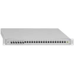 Rutenbeck 228031006 Spleissbox ausziehbar 19 Zoll/1HE 6xST OM3 Metall
