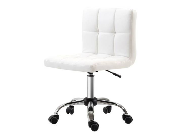 Chaise de bureau chaise de bureau ergonomique sans appuie-bras chaise tournante réglable en hauteur chaise d'ordinateur pour bure