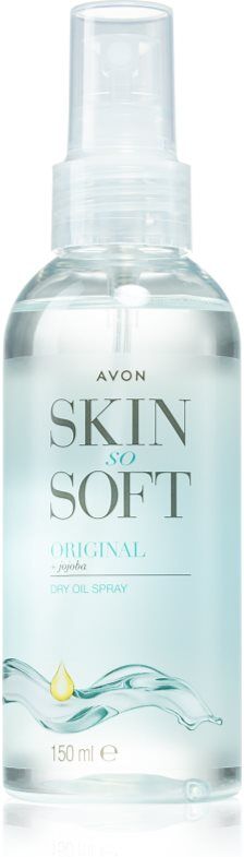 Avon Skin So Soft spray corporel à l’huile de jojoba pour femme 150 ml