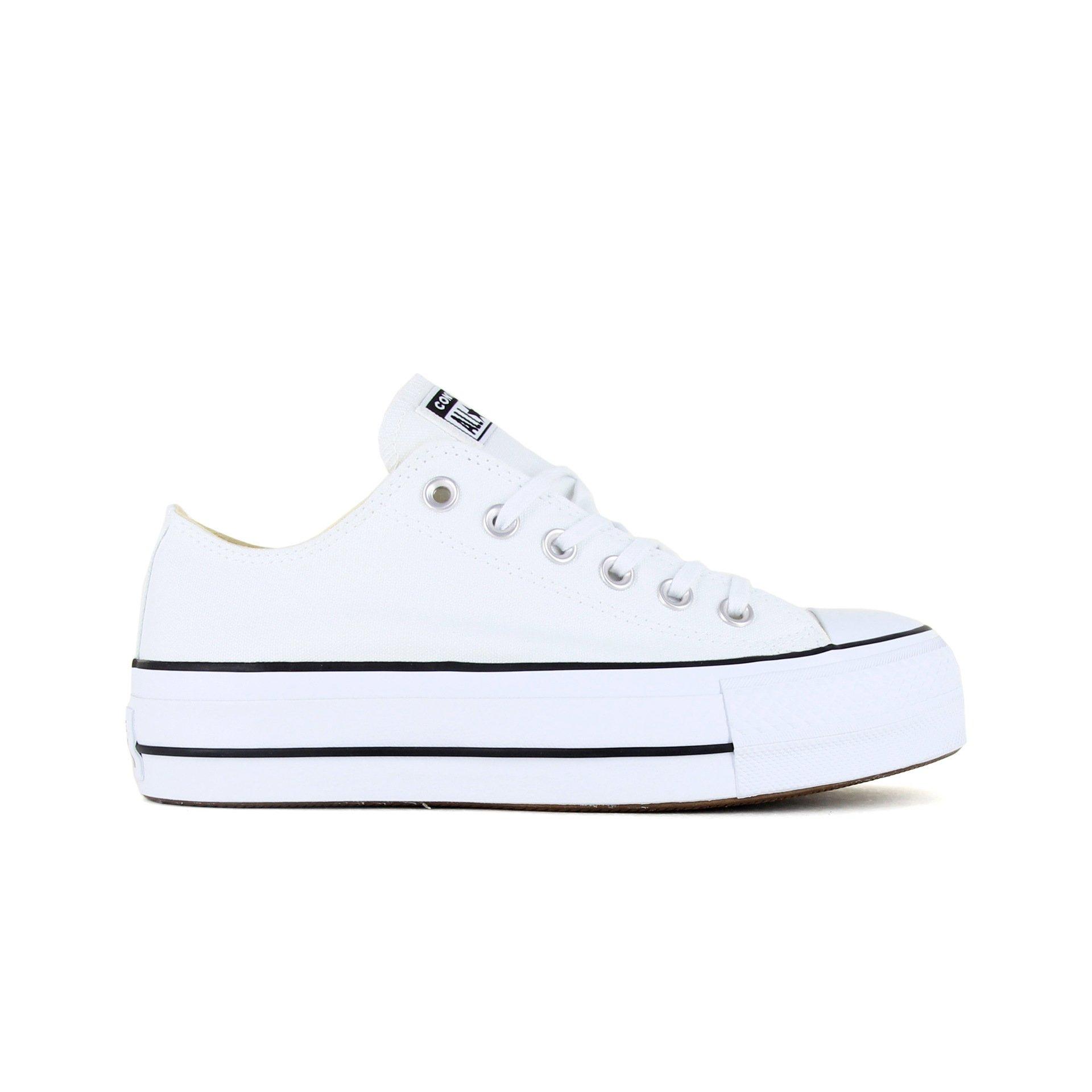 MODE SCHUHE DAMEN CHUCK TAYLOR ALL STAR LIFT WEISS
