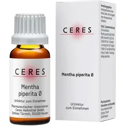 Ceres Mentha Piperita Urtinktur 20 ml