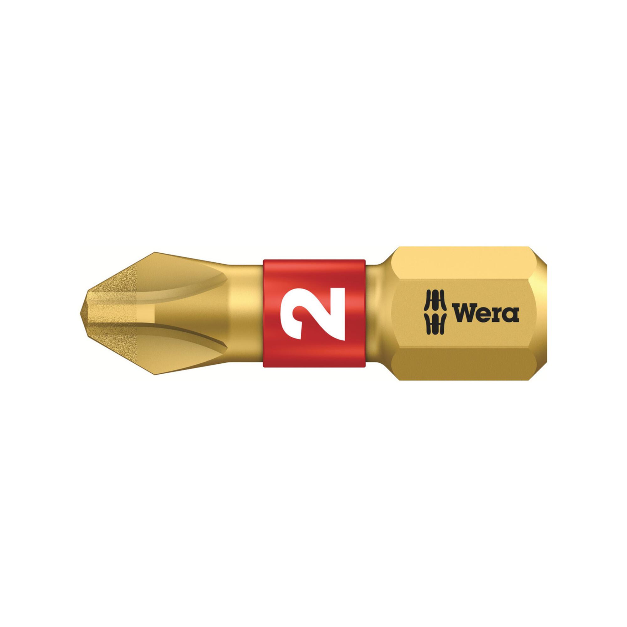 Wera 851/1 BDC Phillips-Bits, PH 2, Länge 25 mm (05056402001)
