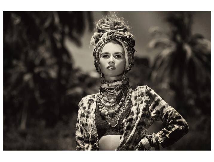 Alubild Elegante Dame image LAND