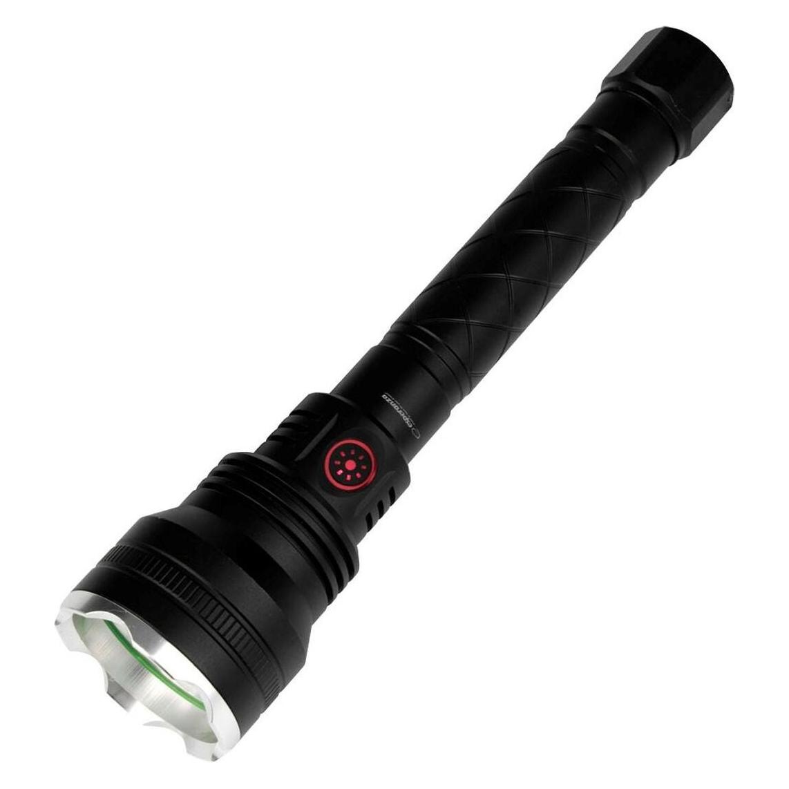 Esperanza EOT068 Taschenlampe Schwarz wiederaufladbare LED-Taschenlampe (24 cm, 1000 lm) (EOT068)