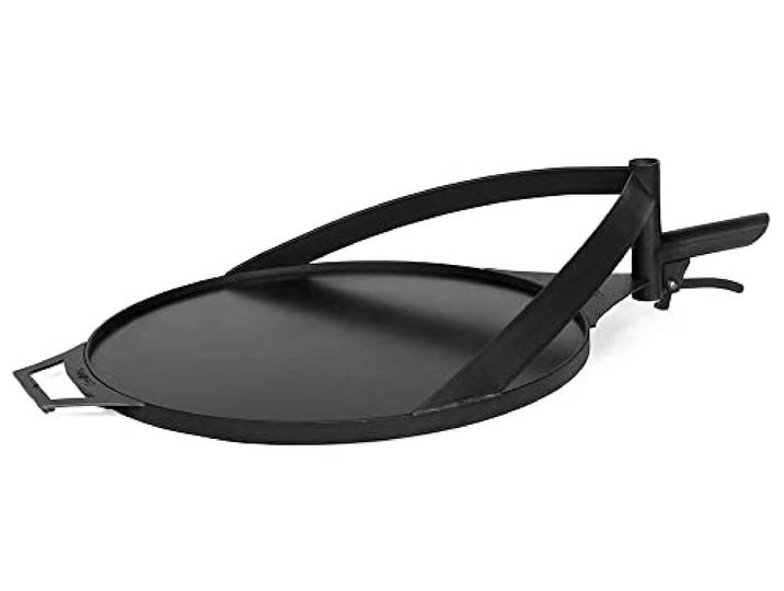 CookKing Grillplatte für Feuerschale, Rohstahl, 50 cm