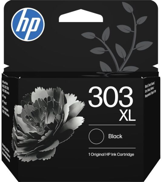 HP No 303 Xl Blækpatron, Sort, 600s