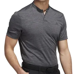 adidas Golf Herren Polo Tex Stripe dunkelgrau