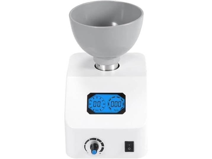 Mavdecll Dental Gips Grind Mixer, 100-700ML Automatische Alginat Mixer, 0-300RPM Einstellbare Geschwindigkeit, Mischen Alginat Abdruckmaterialien Und Gips, Für Zahnkliniken, Labor