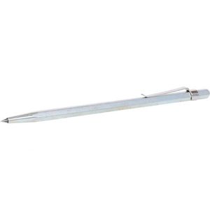 KS-Tools Reißnadel 300.2137, gerade, 150mm, mit Clip, für Metall, Stein, Holz
