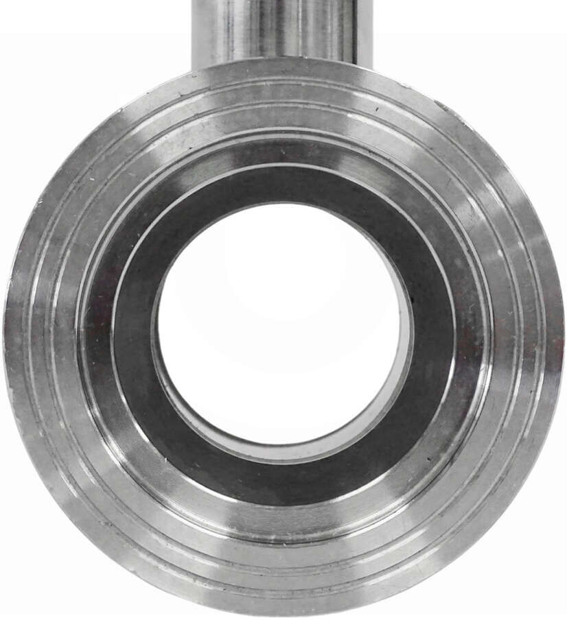 Polsinelli Vanne à boule inox DIN 40 M x GA 50