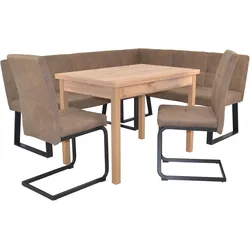 möbel direkt online 4tlg. Eckbankgruppe Schenkelmaß 190x150 cm