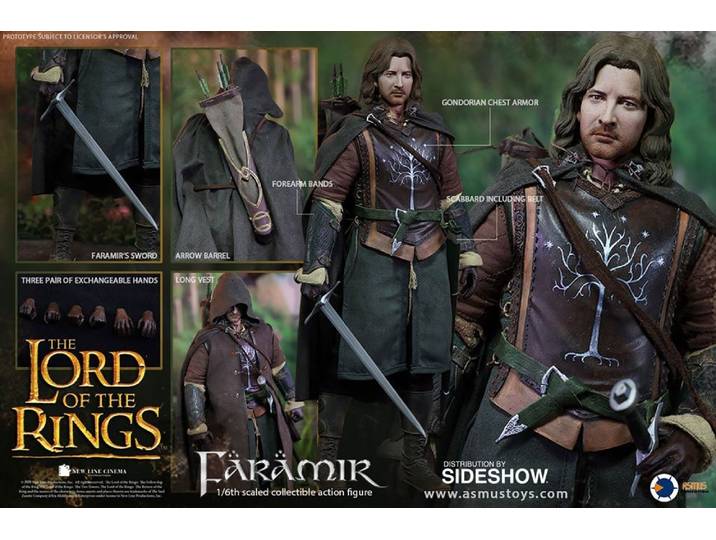 Asmus Collectible Toys Actionfigur Herr der Ringe (Lord Of The Rings) 1/6 Faramir 30 cm Actionfigur