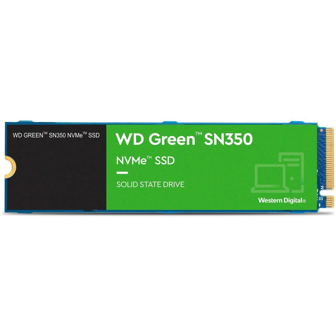 500GB SanDisk WD Green SN350 M.2 2280 PCIe 3.0 x4 3D-NAND TLC (WDS500G2G0C)
